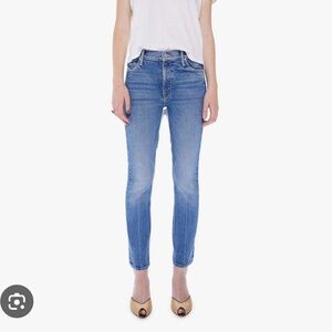 NWOT Mother Mid Rise Dazzler Ankle in Other Moods. Size 30